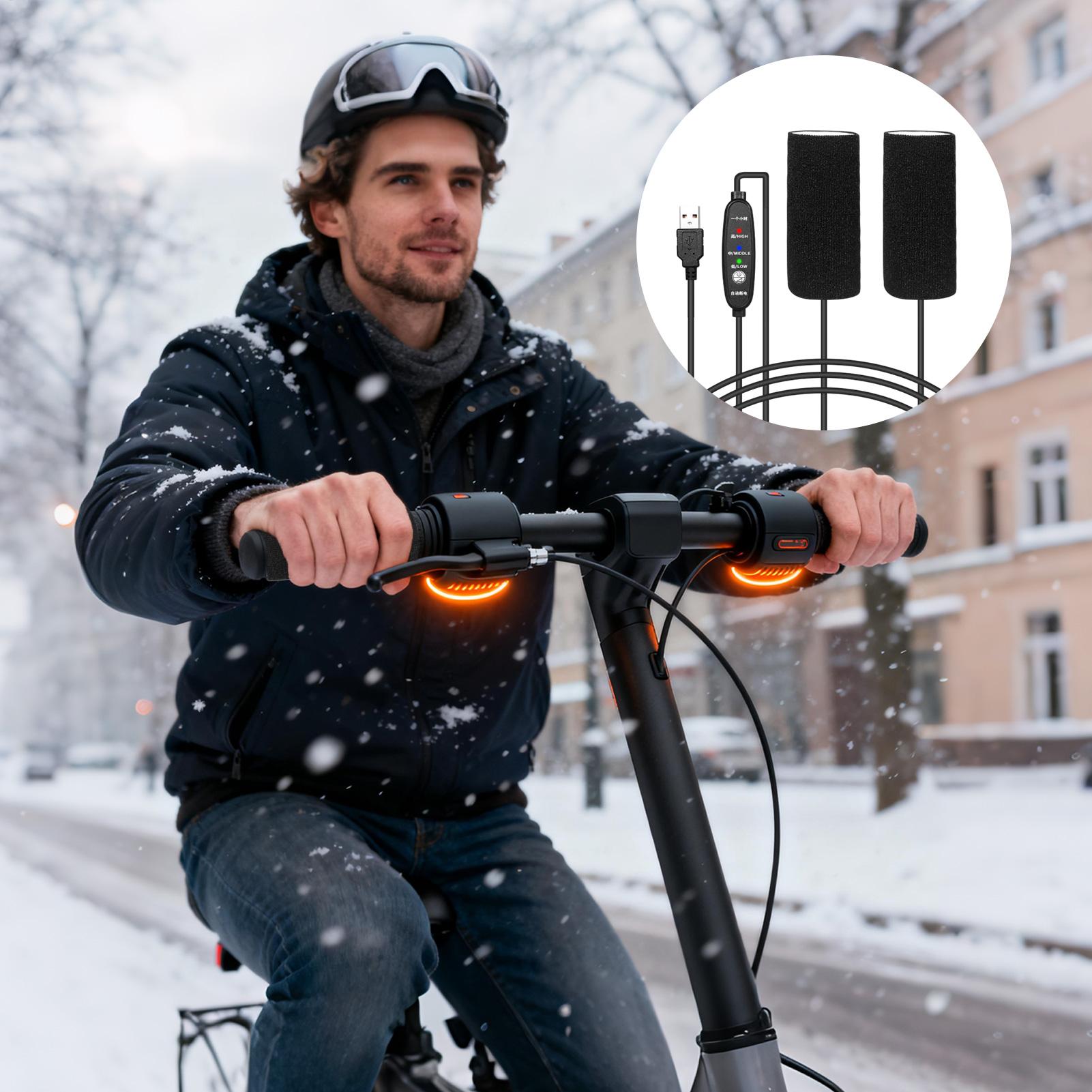 Handlebar Grip Heated - دراجة نارية ساخنة القبضات 3-Temp 5