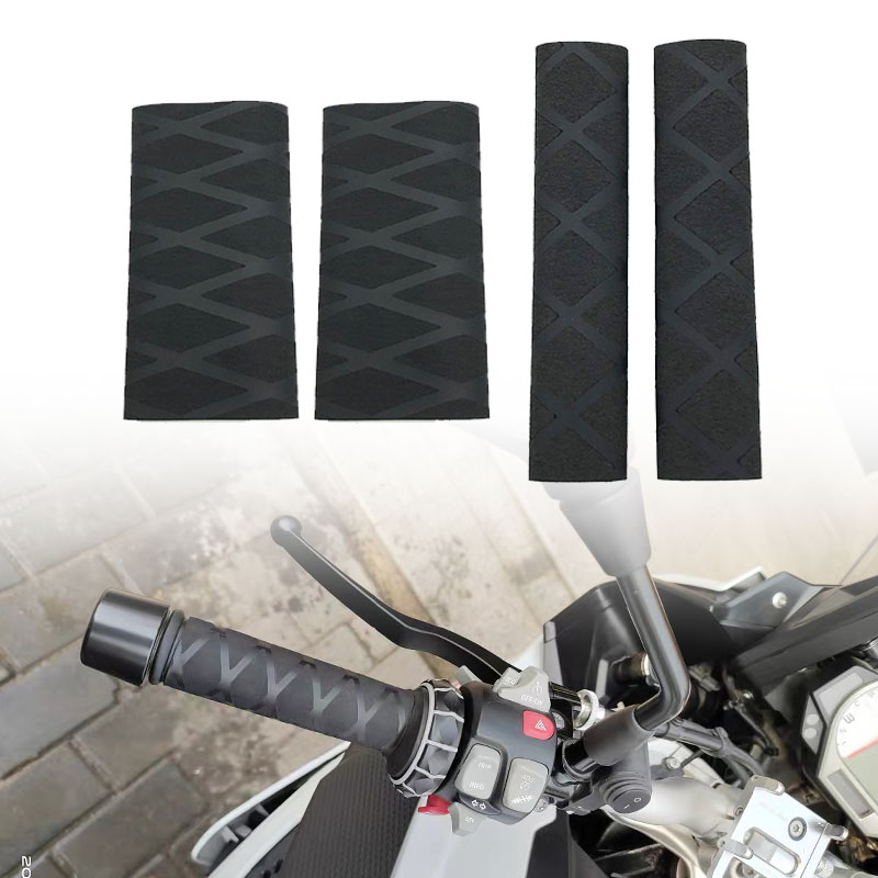 Handlebar Grip Heated - 1 زوج دراجة نارية مقبض الحرارة