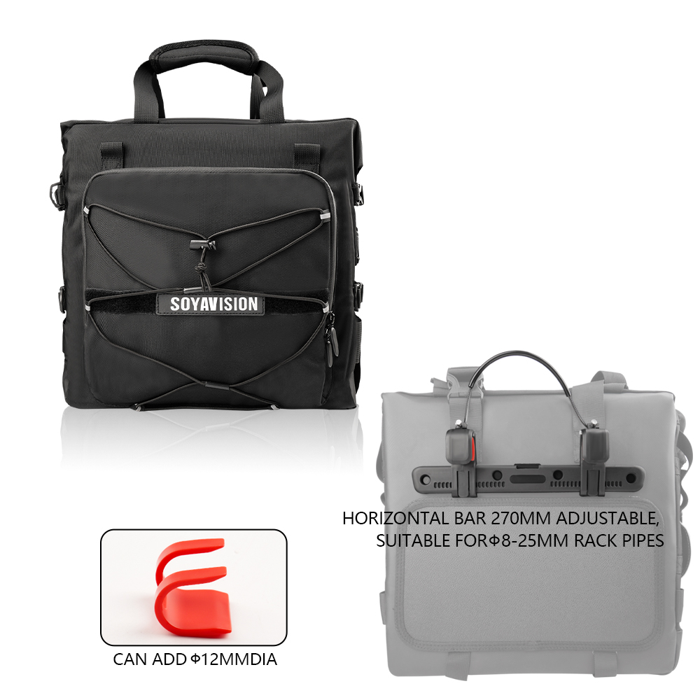 دراجة نارية الجانب حقيبة مقاوم - مراجعة Motorcycle Gear Backpack وسعره