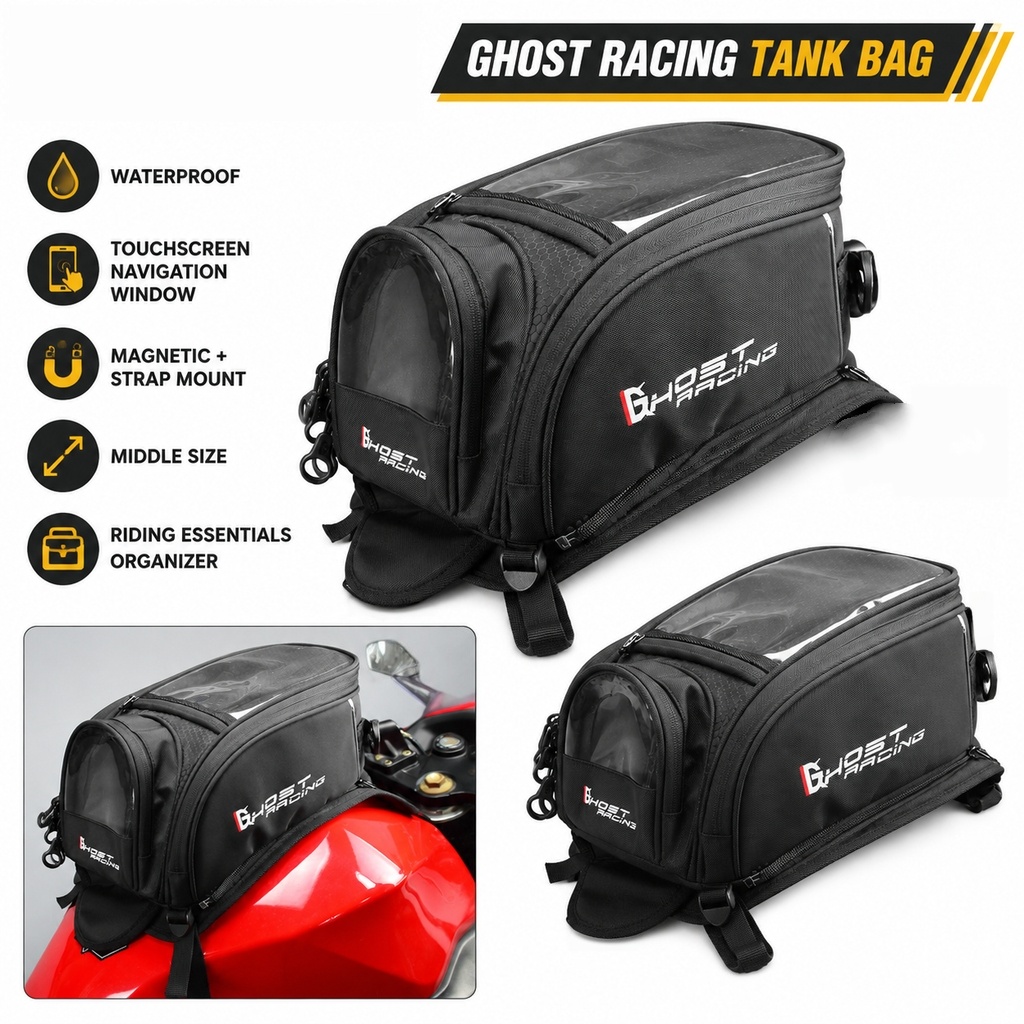 حقيبة خزان وقود للدراجات النار - مراجعة Motorcycle Gear Companies وسعره