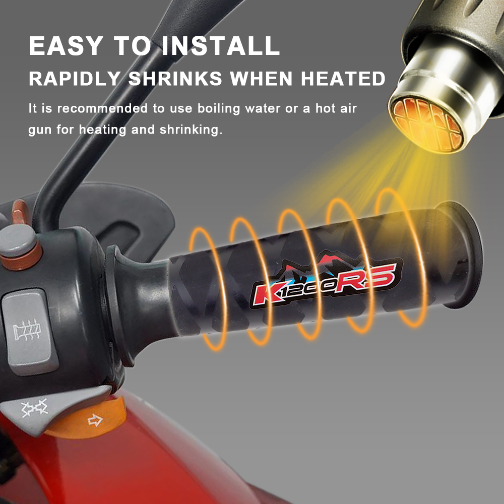 أغطية مقابض قابلة للانكماش بال - مراجعة Handlebar Grip Heated وسعره
