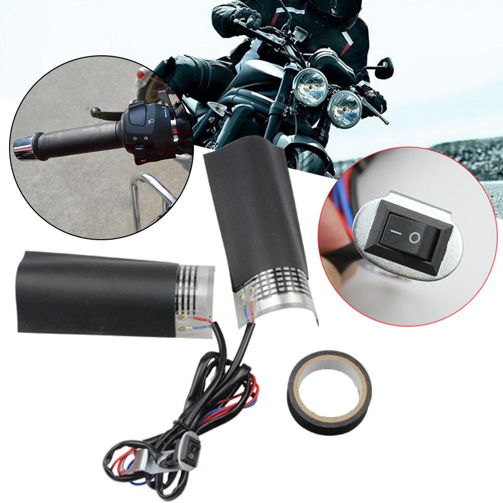 الدراجات النارية مقابض ساخنة ا - مراجعة Handlebar Grip Heated وسعره